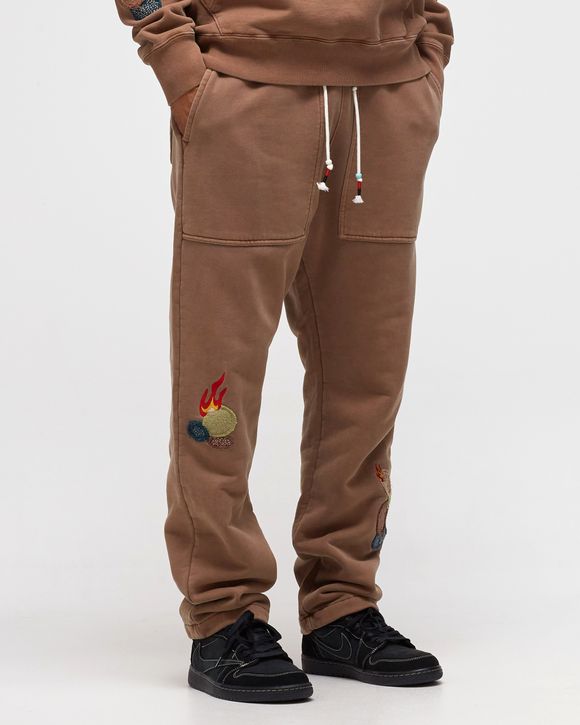 JORDAN x TRAVIS SCOTT FLEECE PANT - ARCHAEO BROWN