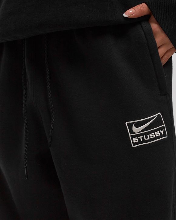 Nike x STUSSY WASHED FLEECE PANT Black | BSTN Store