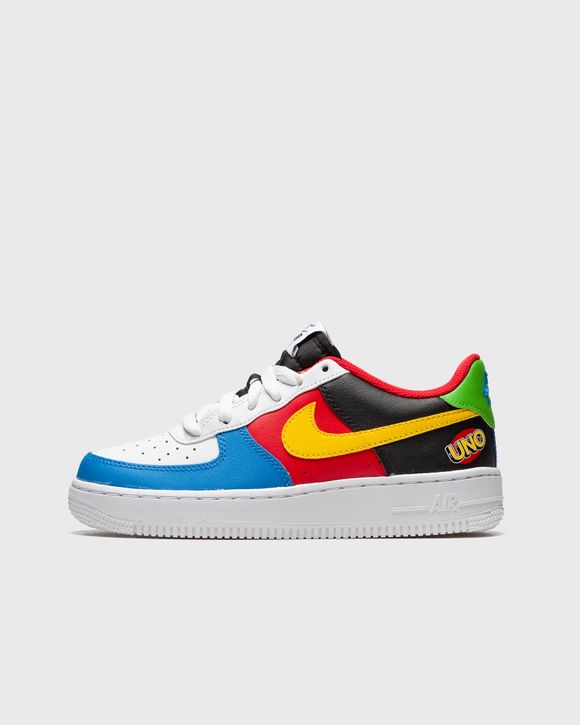 Big Kid's Nike Air Force 1 LV8 QS White/University Gold (DO6634 100) - 5 