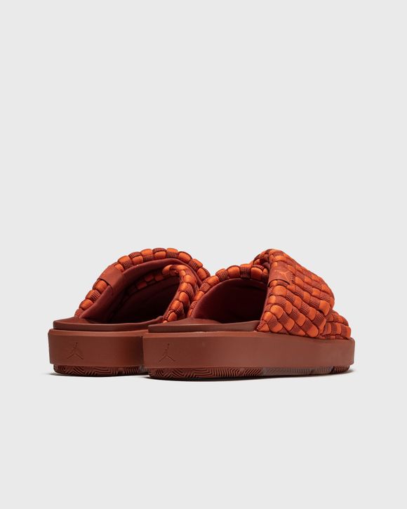 Orange on sale jordan sandals