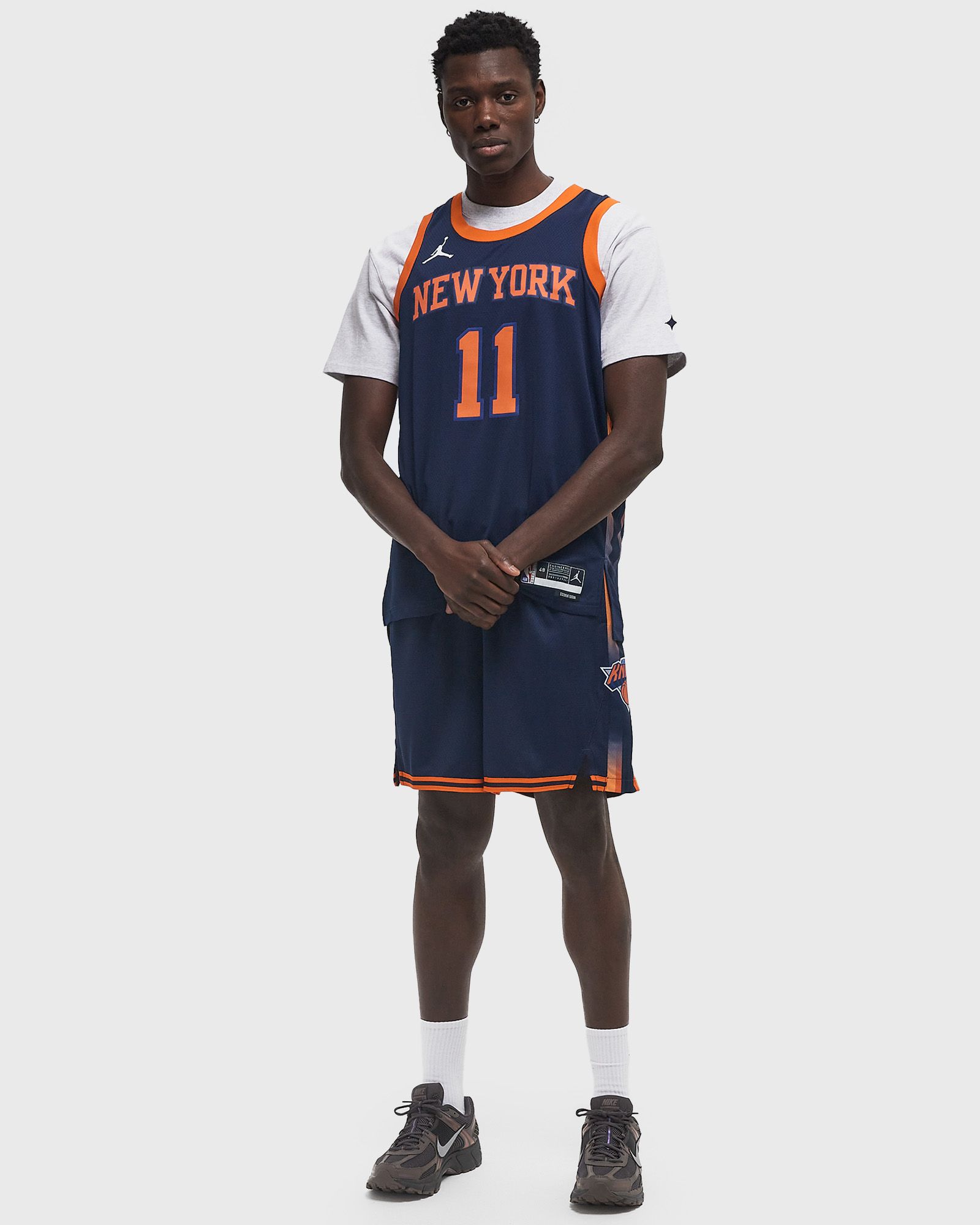 NBA Swingman Basketball Shorts New York Knicks Statement Edition Dri-FIT