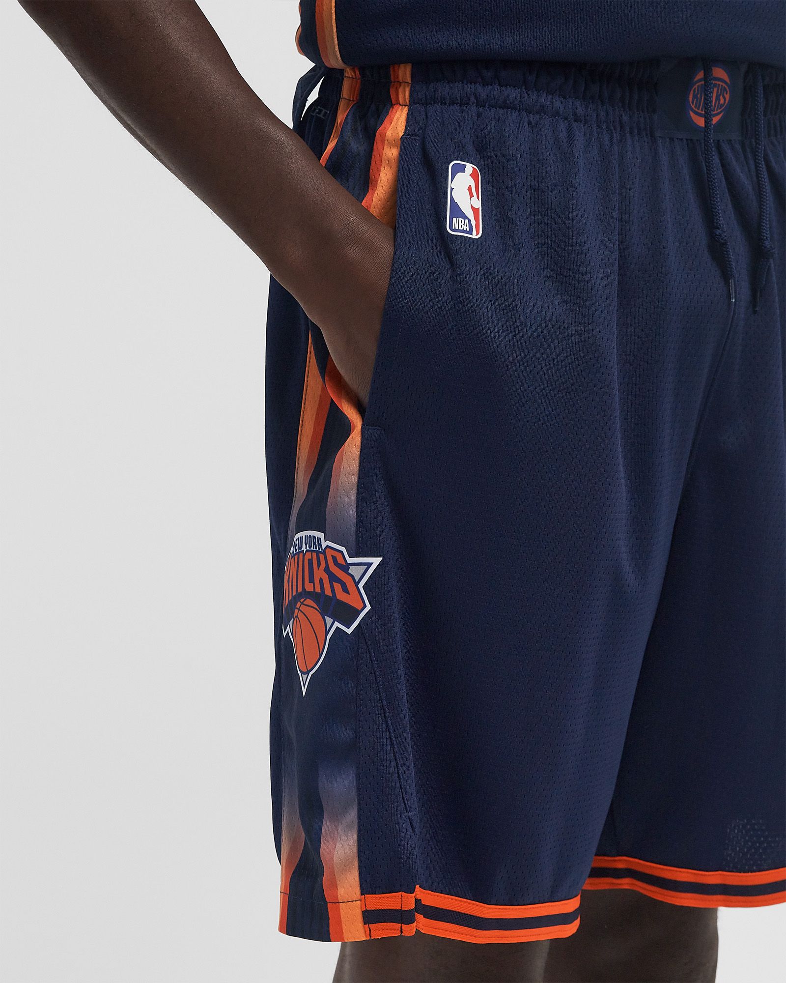 NBA Swingman Basketball Shorts New York Knicks Statement Edition Dri-FIT