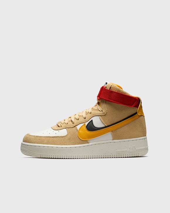 Nike WMNS AIR FORCE 1 HI SE Yellow - SESAME/YELLOW OCHRE-SAIL-OFF NOIR