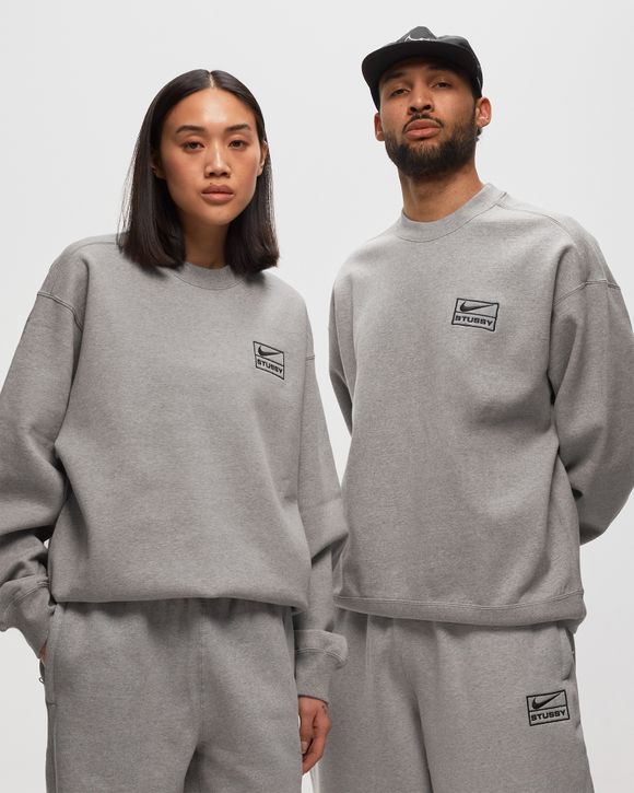 Nike FLEECE CREW Grey | BSTN Store