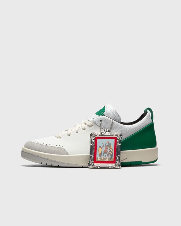 Jordan WMNS Air Jordan 2 Retro Low SE X Nina Chanel Abney White -  WHITE/MALACHITE-NEUTRAL GREY-SAIL