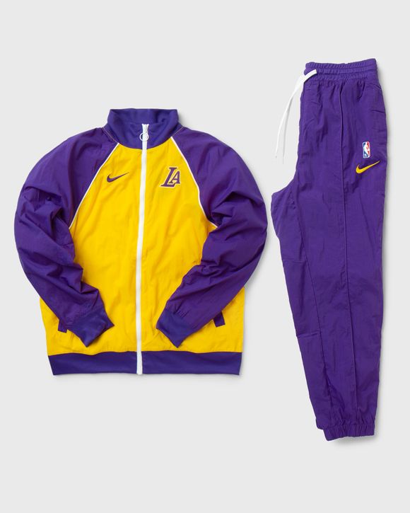 Lakers warm up jacket best sale and pants