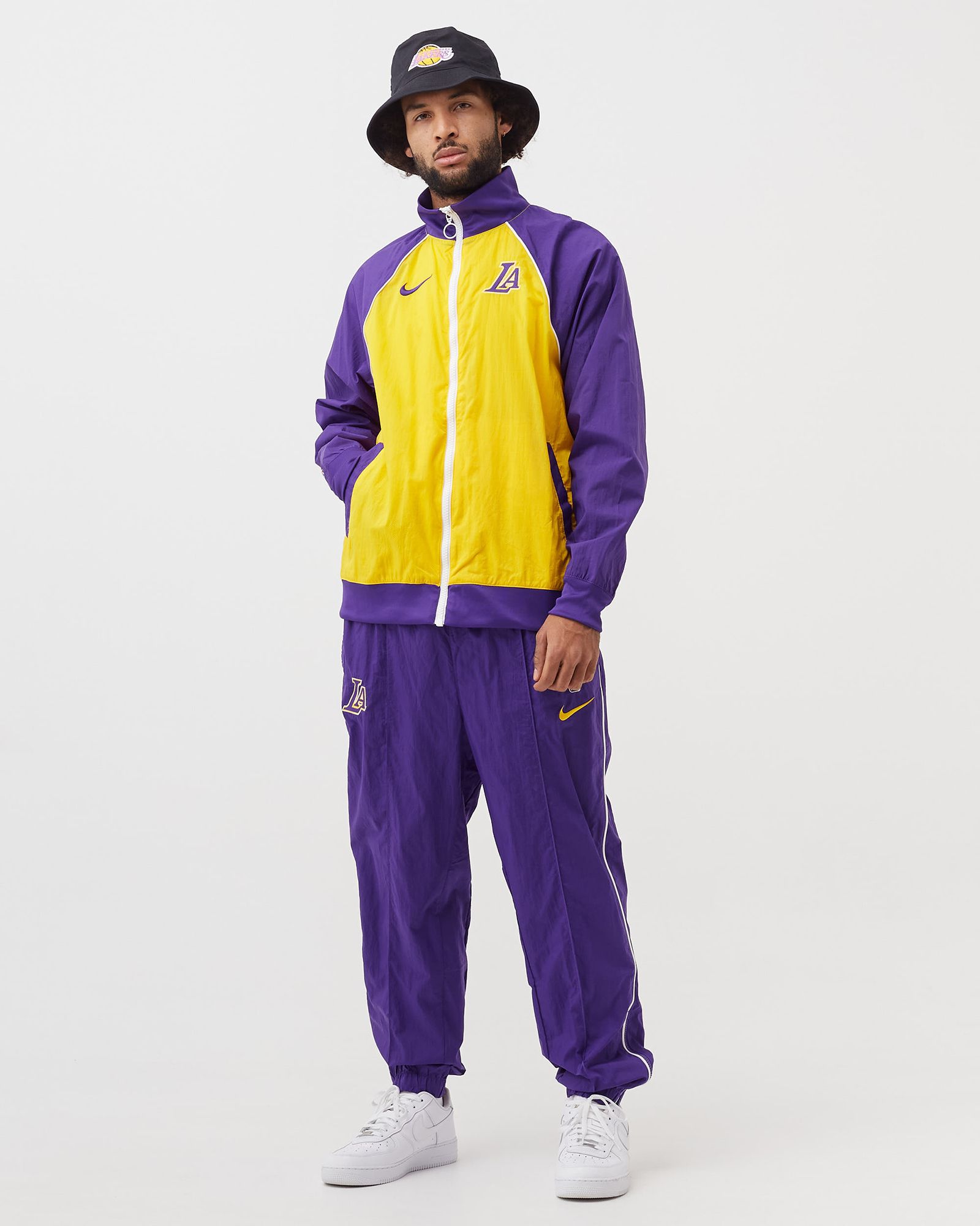 超激レアNIKE LAKERS ウォームアップウェア Nike LA LAKERS WARM UP TRACKSUIT Yellow | BSTN Store