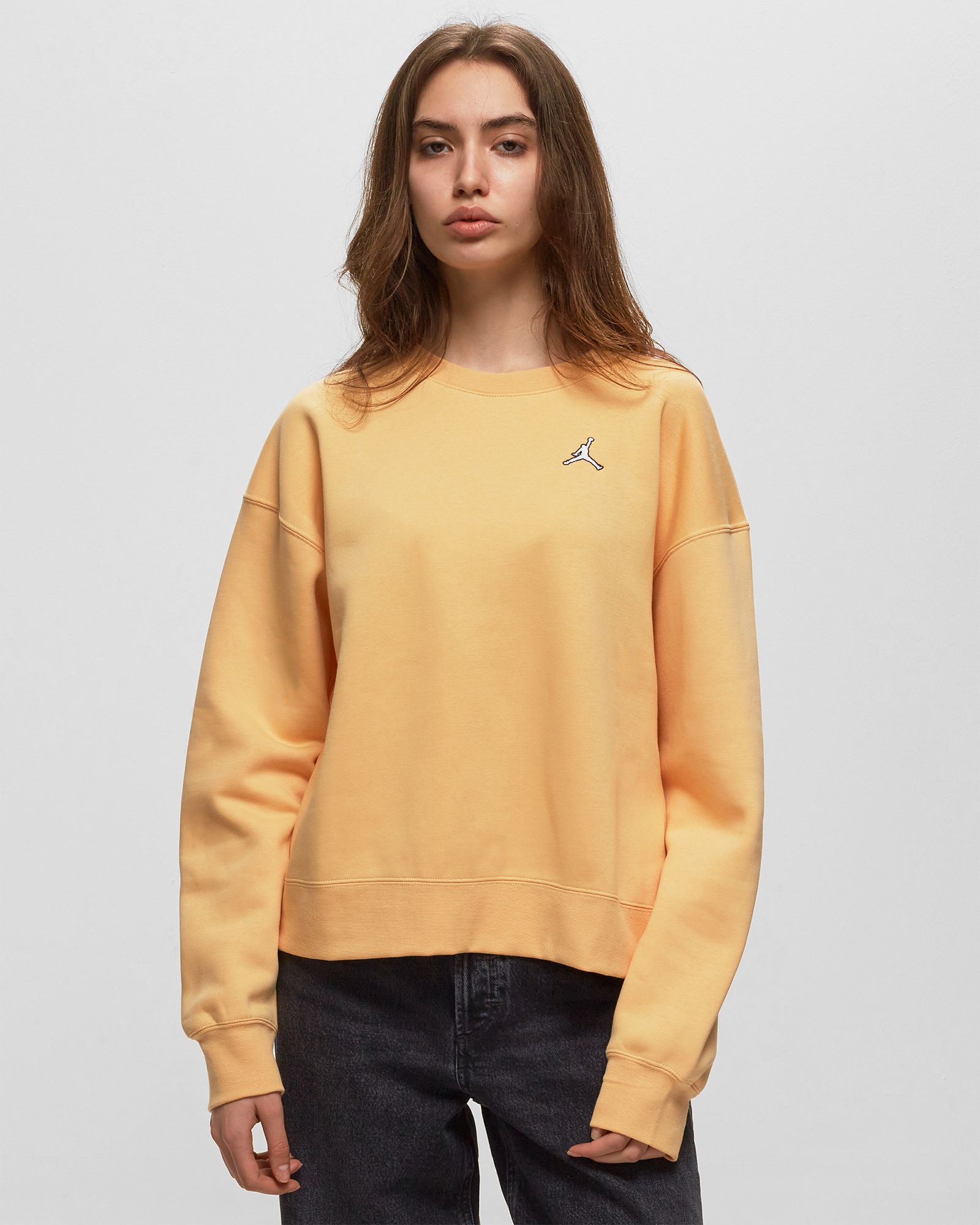 JORDAN BROOKLYN FLEECE CREW-NECK SWEATSHIRT
