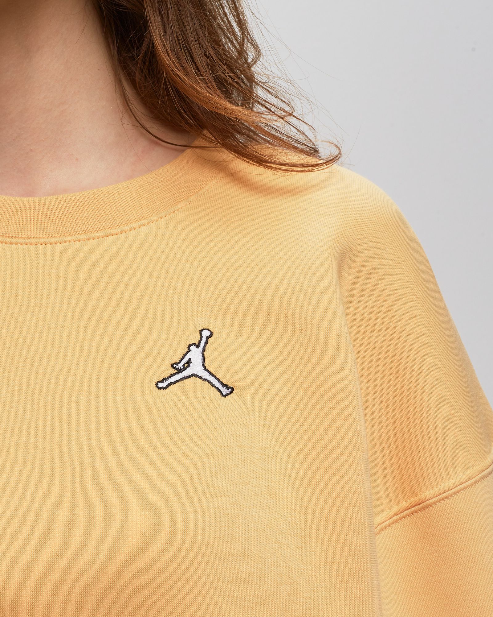 JORDAN BROOKLYN FLEECE CREW-NECK SWEATSHIRT