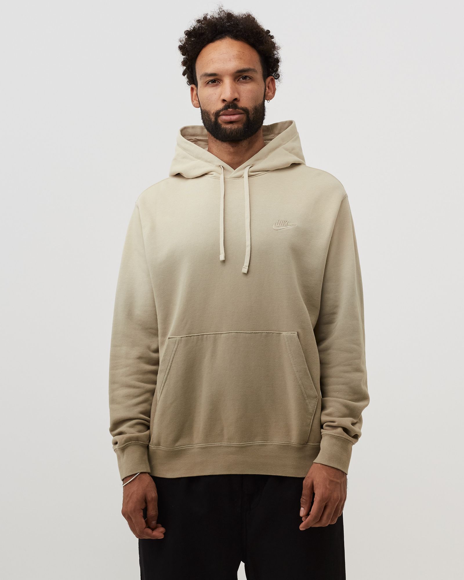 French Terry Dip-Dyed Pullover Hoodie