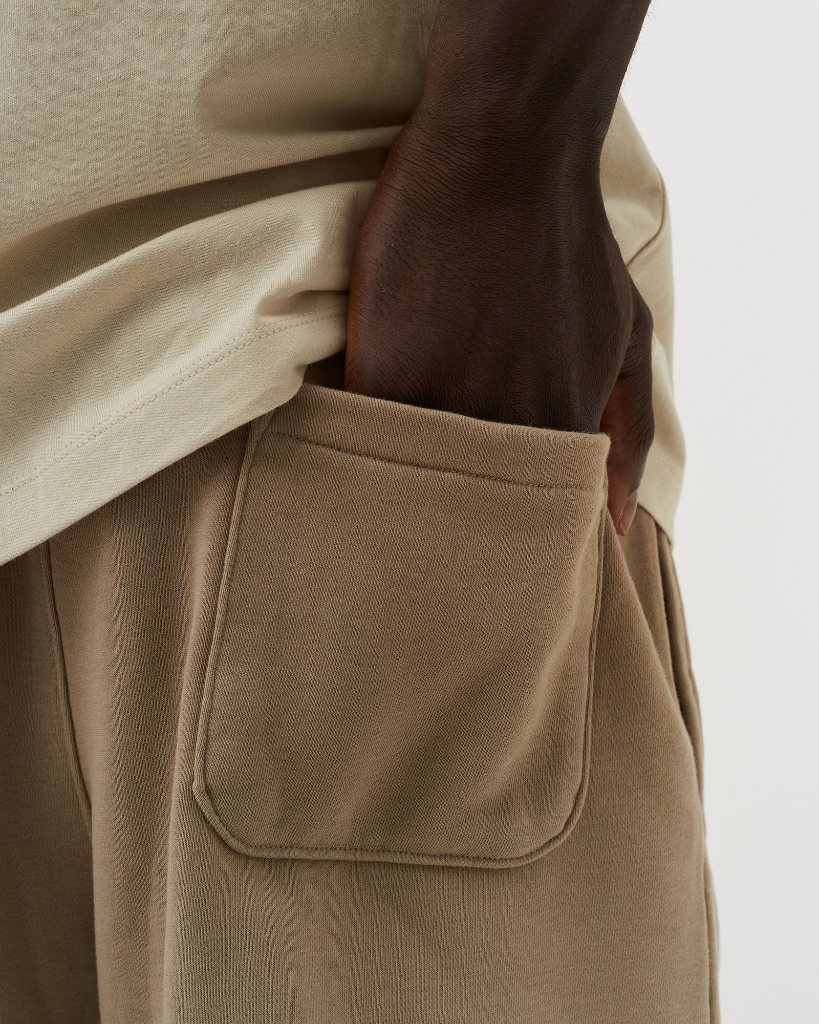 French Terry Dip Dyed Shorts