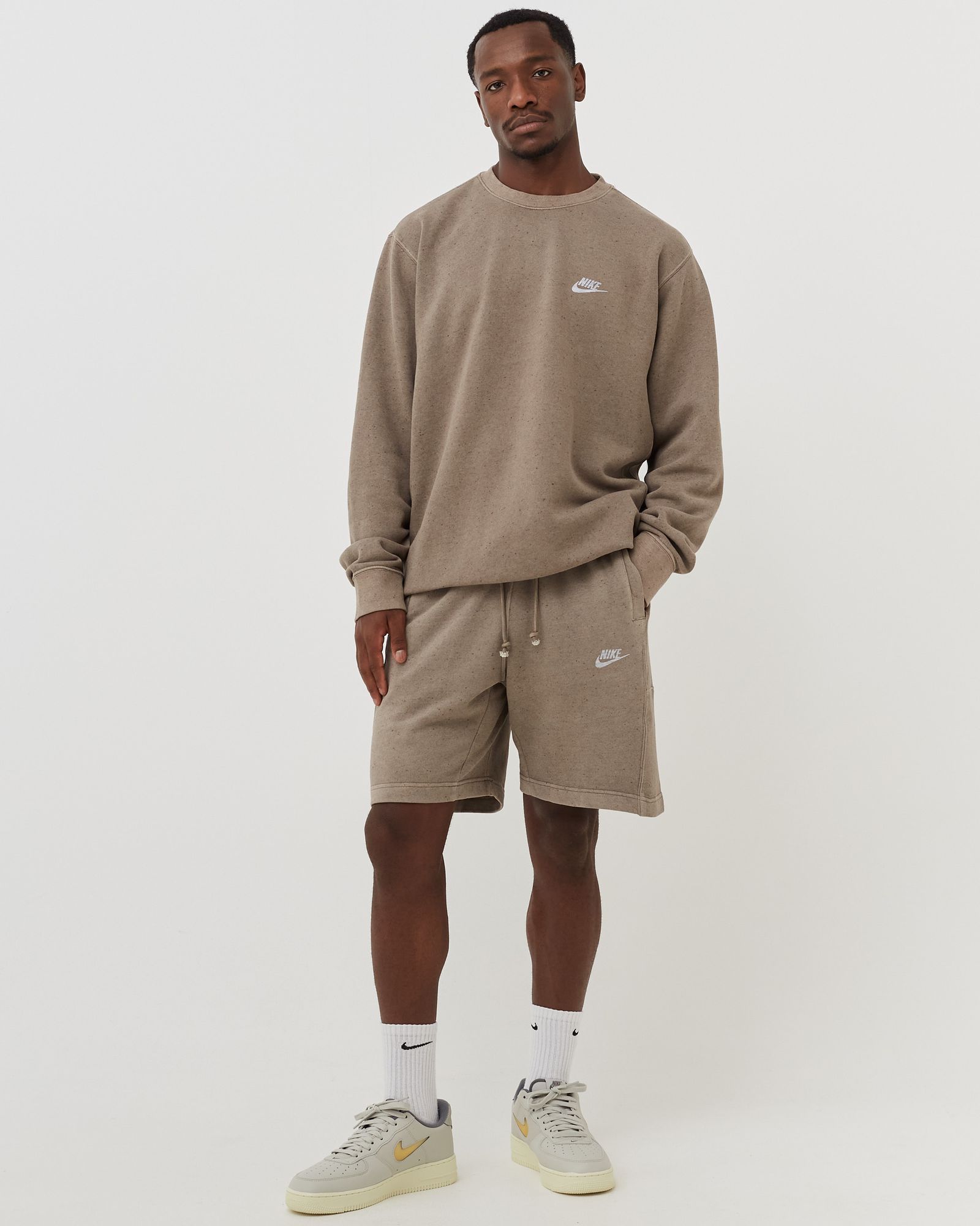 Club Fleece+ Revival Brushed Back Crew