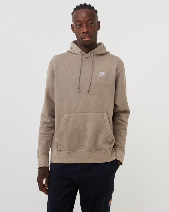 Nike club fleece olive grey new arrivals