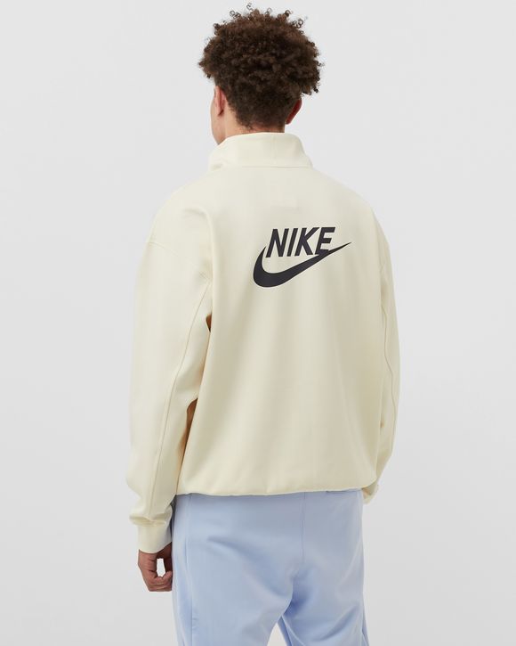 Nike CIRCA HALF ZIP White - COCONUT MILK/OFF NOIR