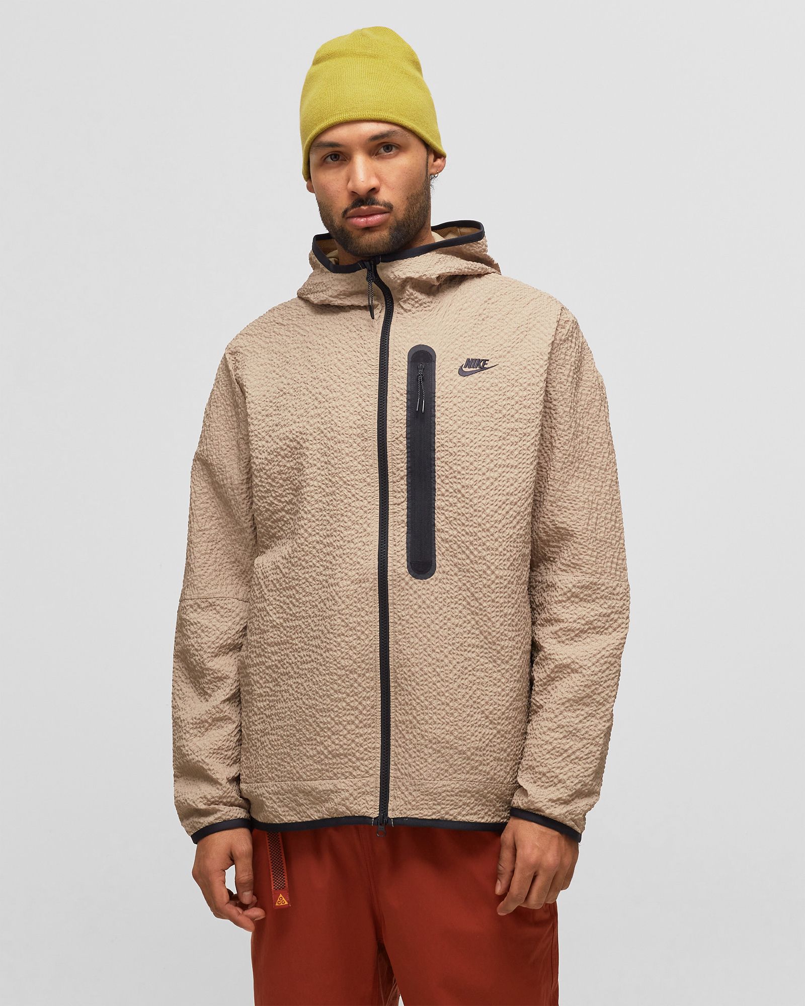 TE LND WOVEN FULLZIP HOODIE SNL