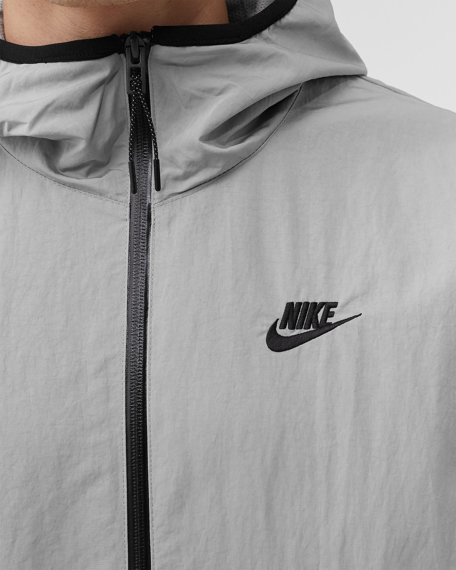 Tech Woven Full-Zip Lined Hooded Jacket