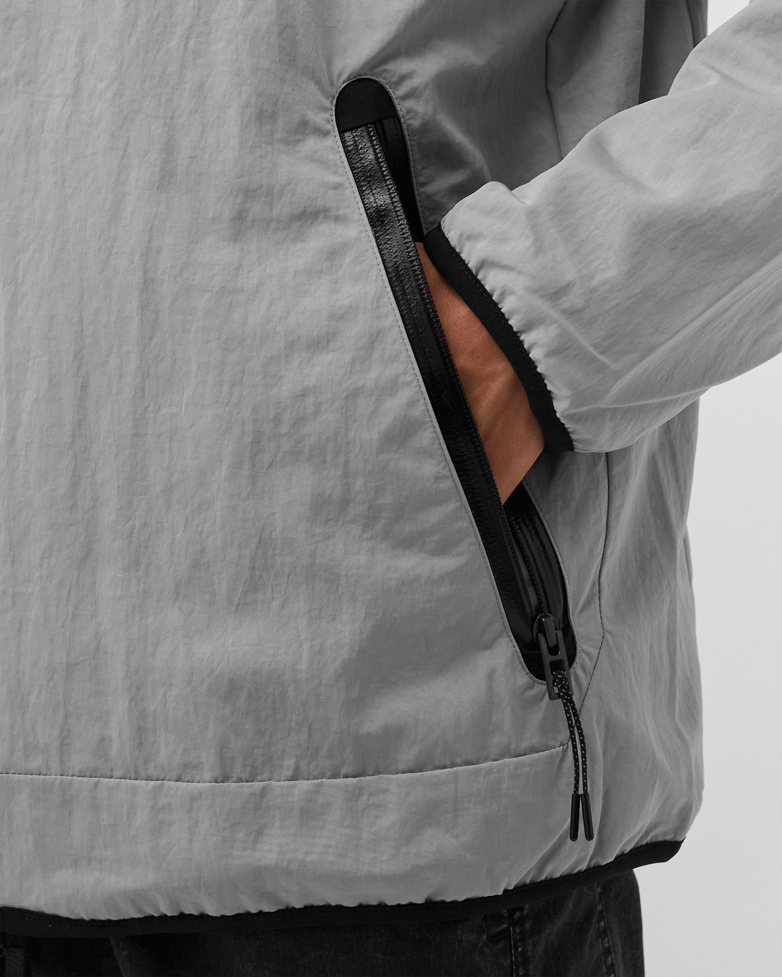 Tech Woven Full-Zip Lined Hooded Jacket