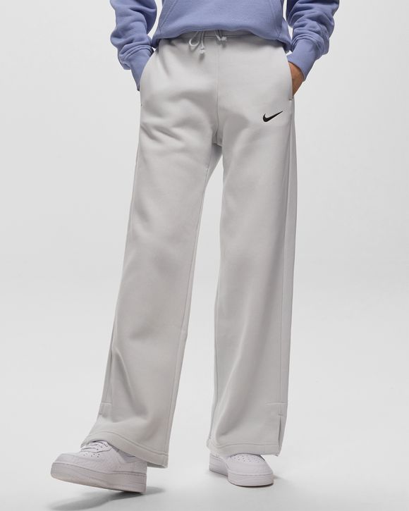 Nike WMNS Phoenix Fleece High-Waisted Wide-Leg Sweatpants Grey
