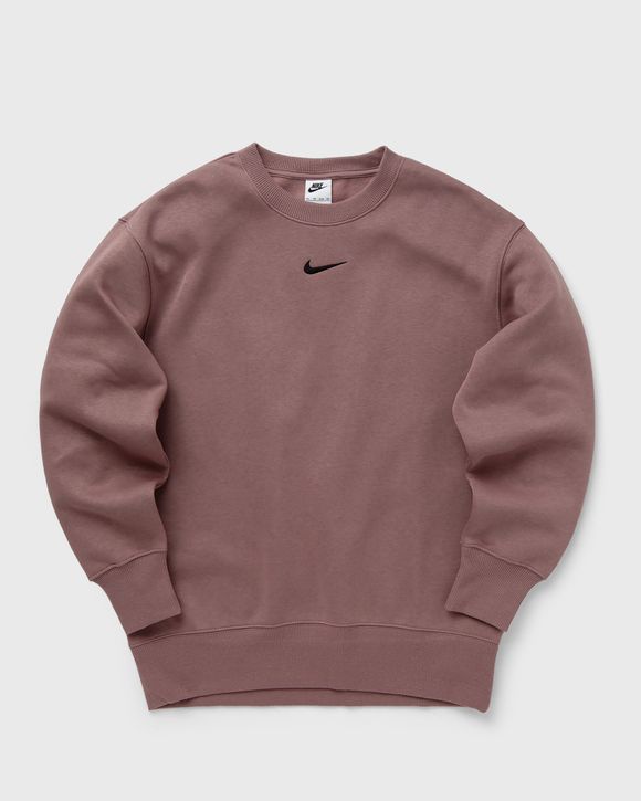 Nike WMNS Phoenix Fleece Oversized Crew-Neck Sweatshirt Purple