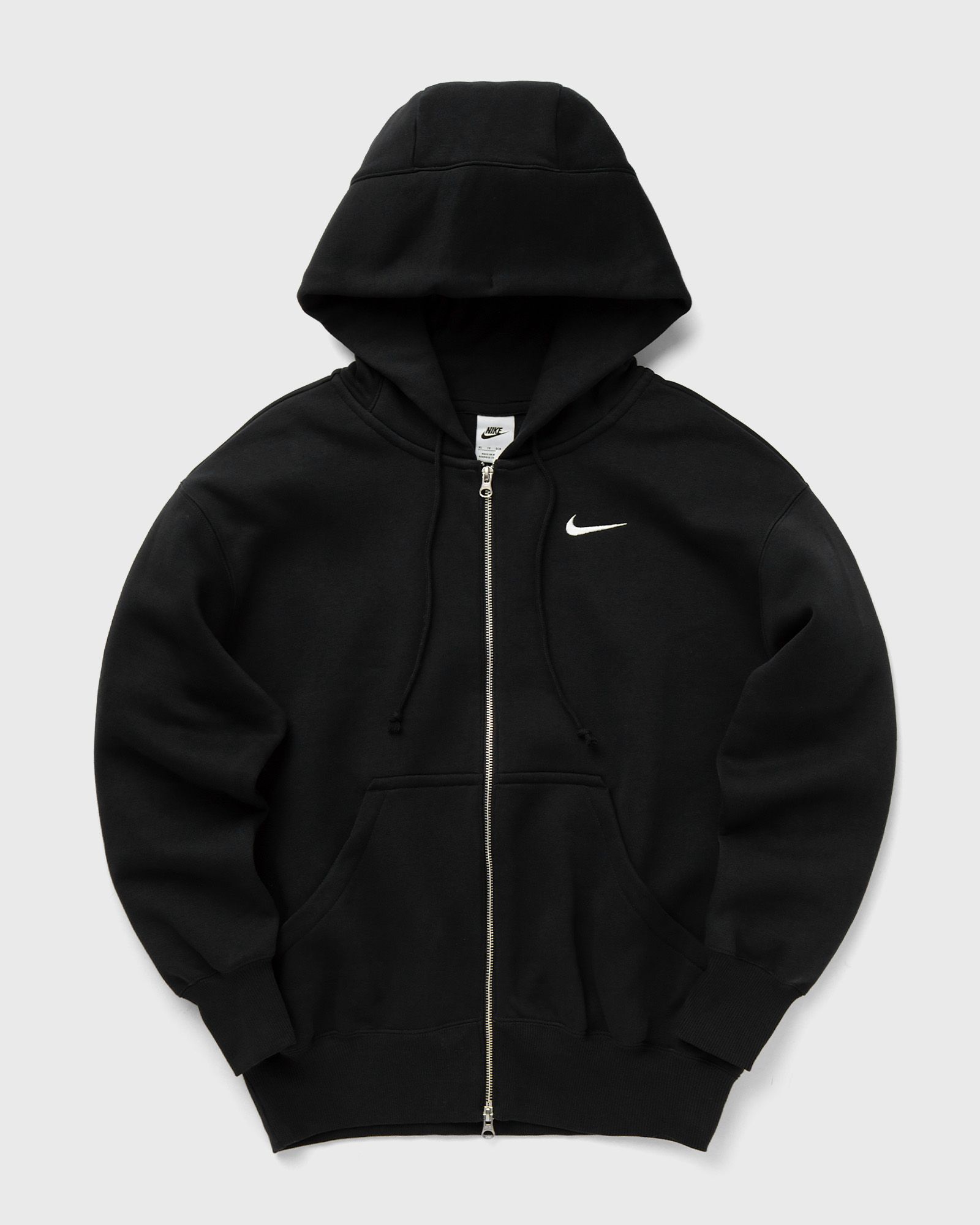Nike - wmns phoenix fleece oversized full-zip hoodie women hoodies|zippers black in größe:l