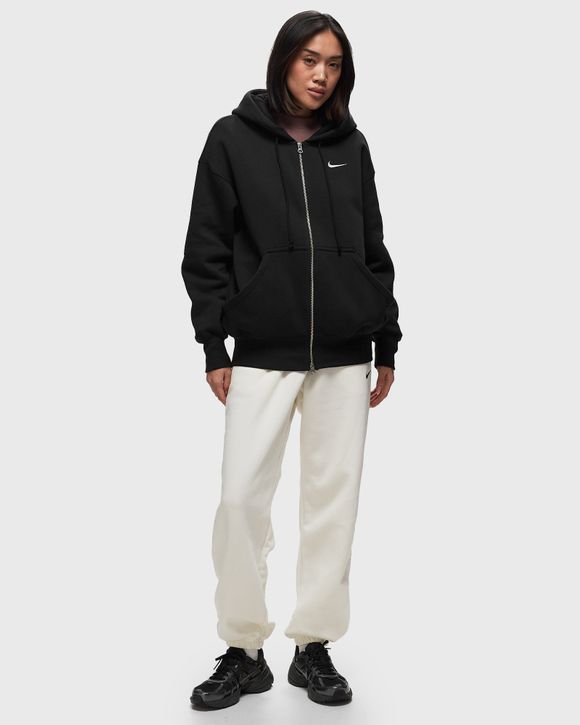 Nike WMNS Phoenix Fleece Oversized Full-Zip Hoodie Black