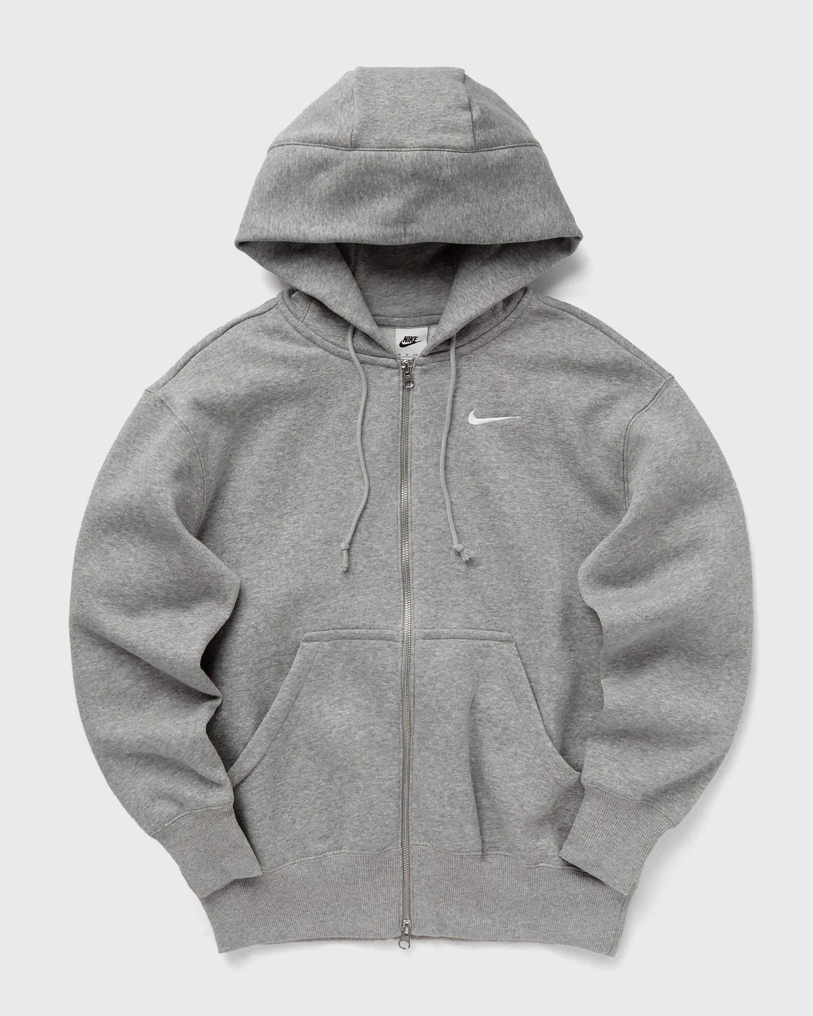Nike - wmns phoenix fleece oversized full-zip hoodie women hoodies|zippers grey in größe:l