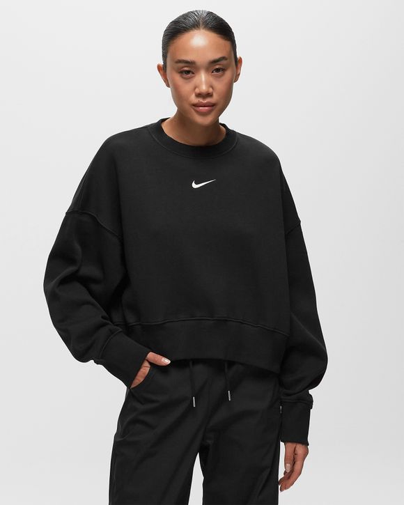 Nike Black BSTN | Phoenix Fleece Crewneck Sweatshirt WMNS Over-Oversized Store