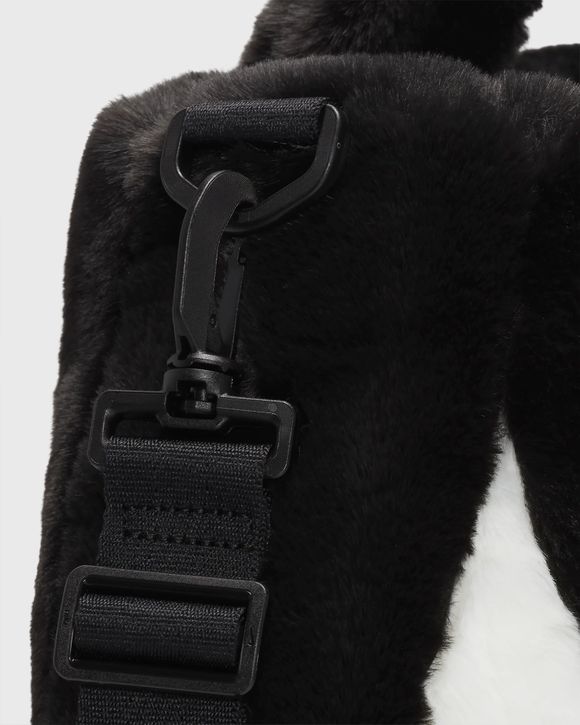 Nike Faux Fur Tote (10L) Black - BLACK/BLACK/SAIL