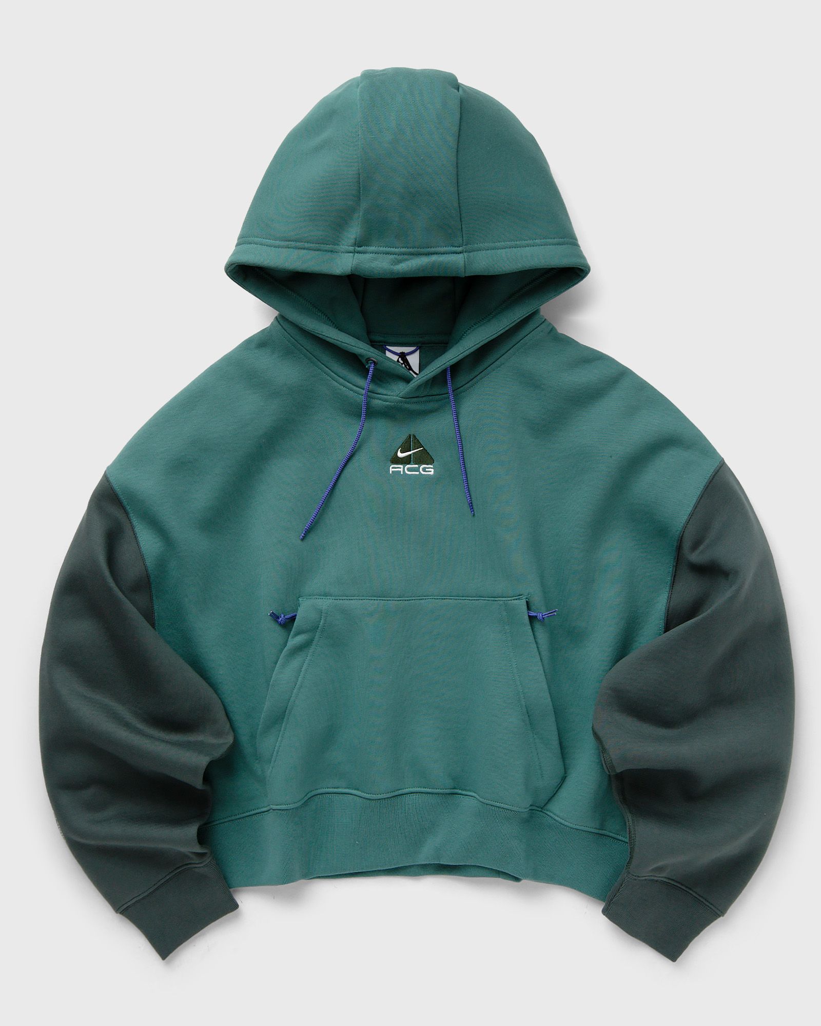 Nike - wmns acg therma-fit tuff knit fleece hoodie women hoodies green in größe:l