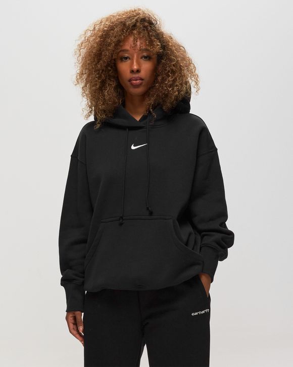 Nike WMNS Phoenix Fleece Oversized Pullover Hoodie Black