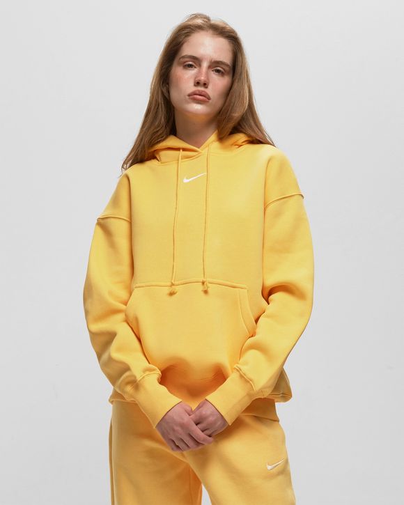 Nike SPORTSWEAR PHOENIX FLEECE OVERSIZED PULLOVER HOODIE Yellow