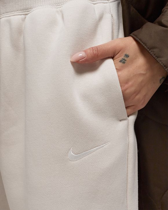 Nike WMNS Phoenix Fleece High-Waisted Oversized Sweatpants White