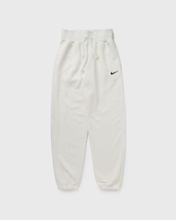 Nike Phoenix Fleece wide sweatpants in white - WHITE