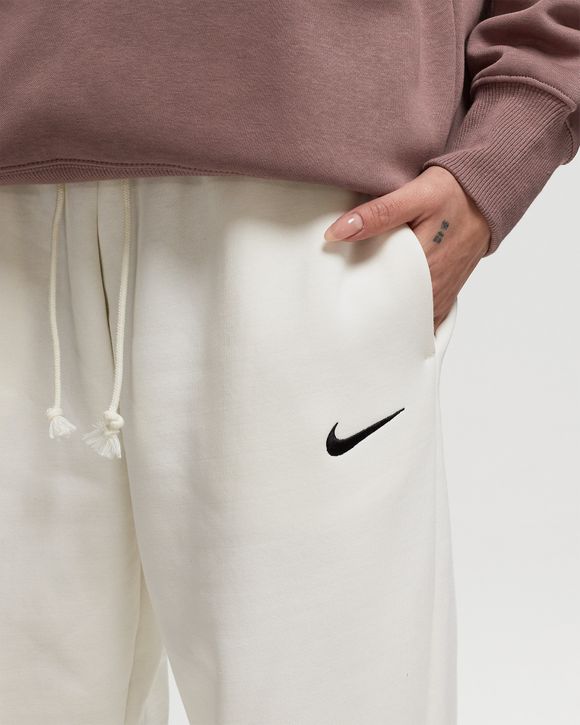 Nike WMNS Phoenix Fleece High-Waisted Oversized Sweatpants White