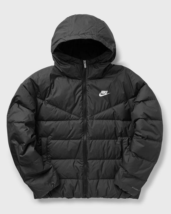 Nike black bubble coat sale