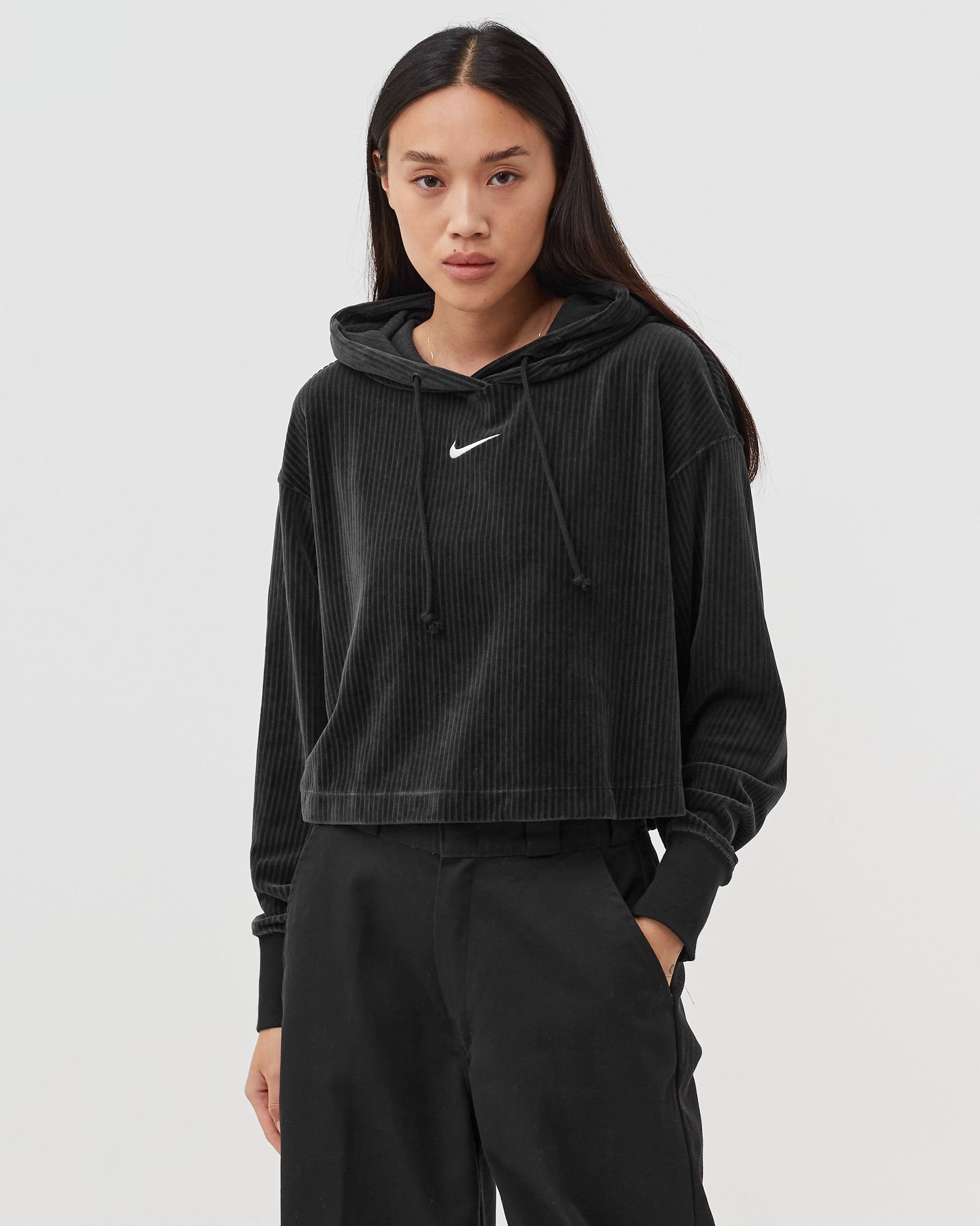 WMNS Velour Pullover Hoodie