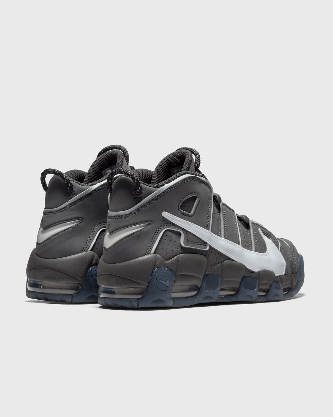 国内配送 NIKE AIR MORE UPTEMPO '96 e town COOL GREY Nike Air More Uptempo 96 Cool Grey Midnight Navy (GS