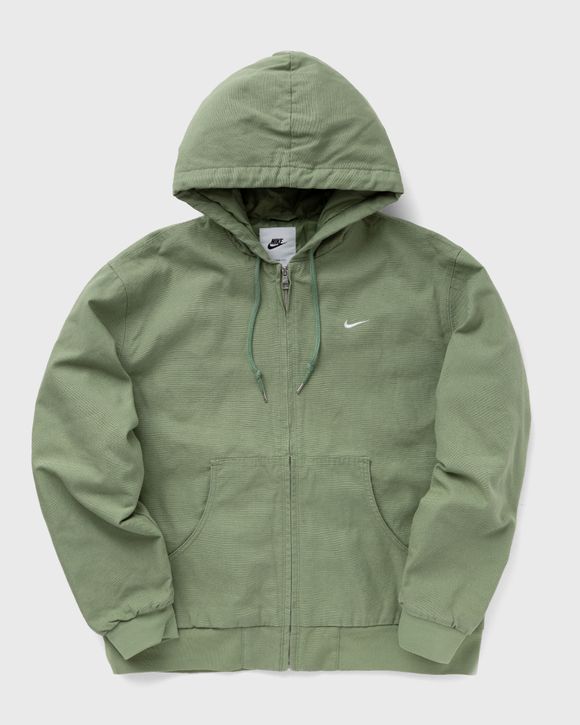 Olive green nike store jacket