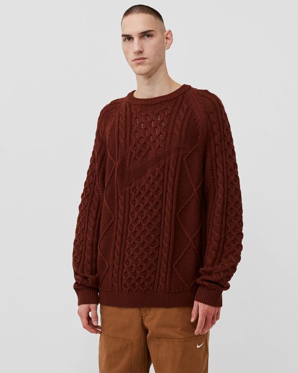 Knitted discount nike sweater