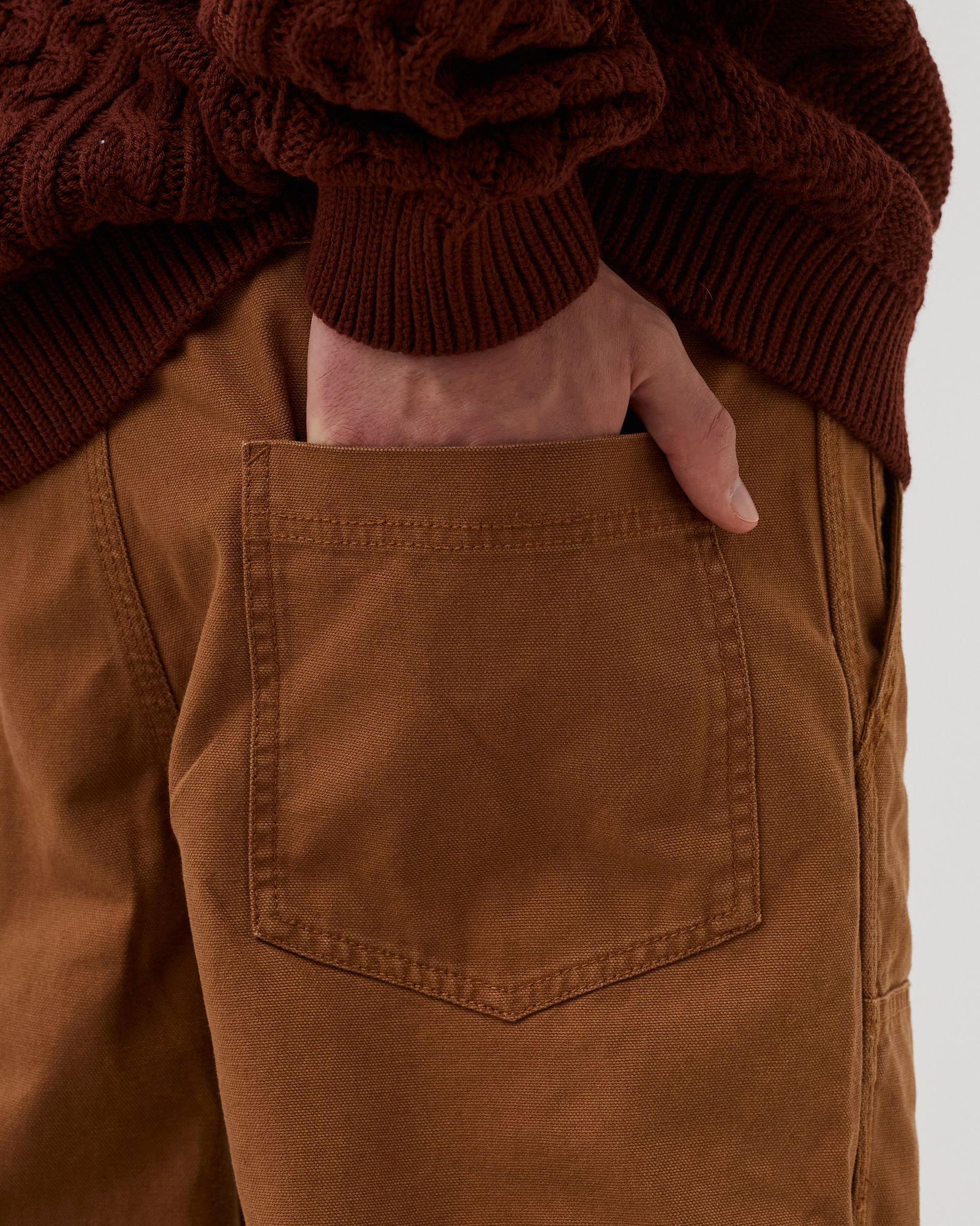 Double-Panel Unlined Pants