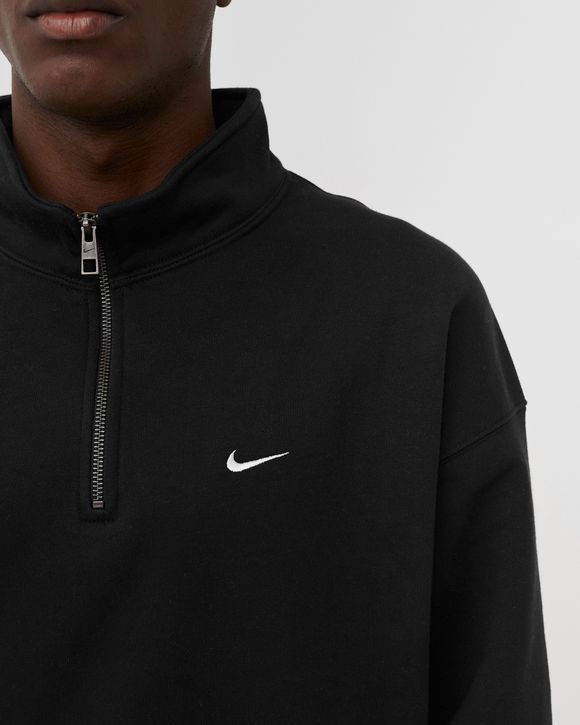 Nike Solo Swoosh 1/4-Zip Top Black | BSTN Store