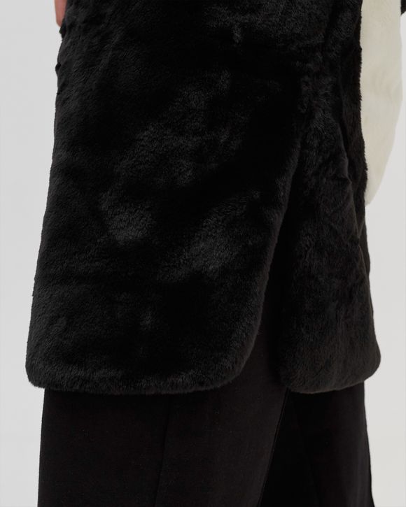 Nike WMNS Plush Faux Fur Long Jacket Black | BSTN Store