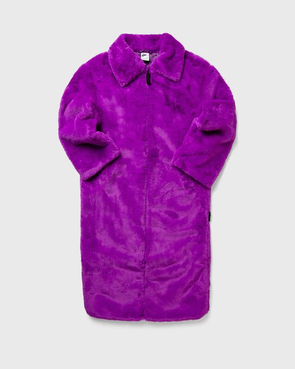 Long purple store nike jacket