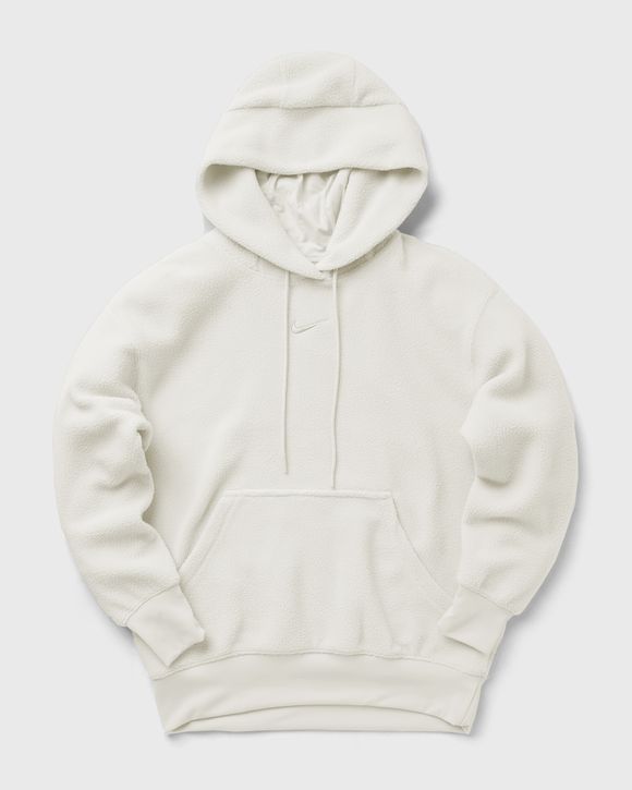 Nike WMNS Plush Hoodie Beige LIGHT BONE LT IRON ORE