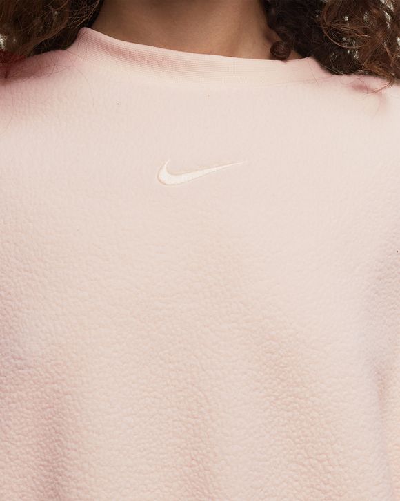 Nike swoosh crewneck online cropped sweatshirt