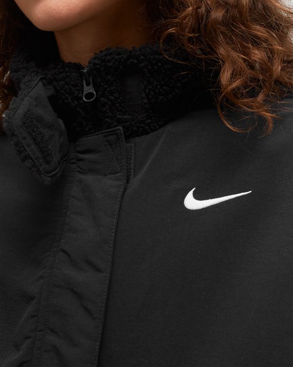 Nike fleece lined coat hot sale