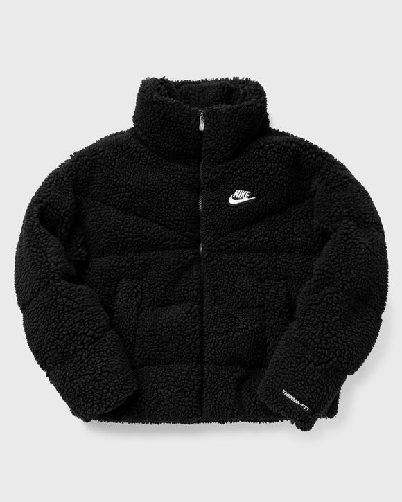 Nike Women's Sportswear Swoosh Sherpa Jacket Brown