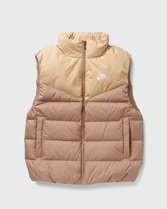 Nike WMNS Therma FIT Windrunner Down Vest Brown Beige BSTN Store