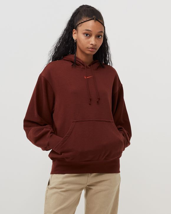 Nike WMNS Everyday Modern Fleece Hoodie Brown BSTN Store