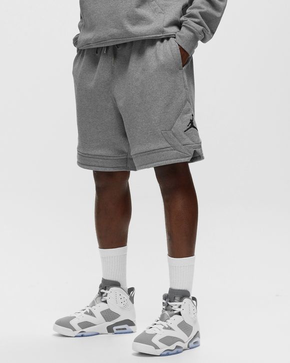 Air Jordan Flight Fleece Shorts (Carbon Heather/Black